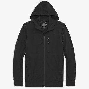 Mack Weldon Atlas Full Zip - Black